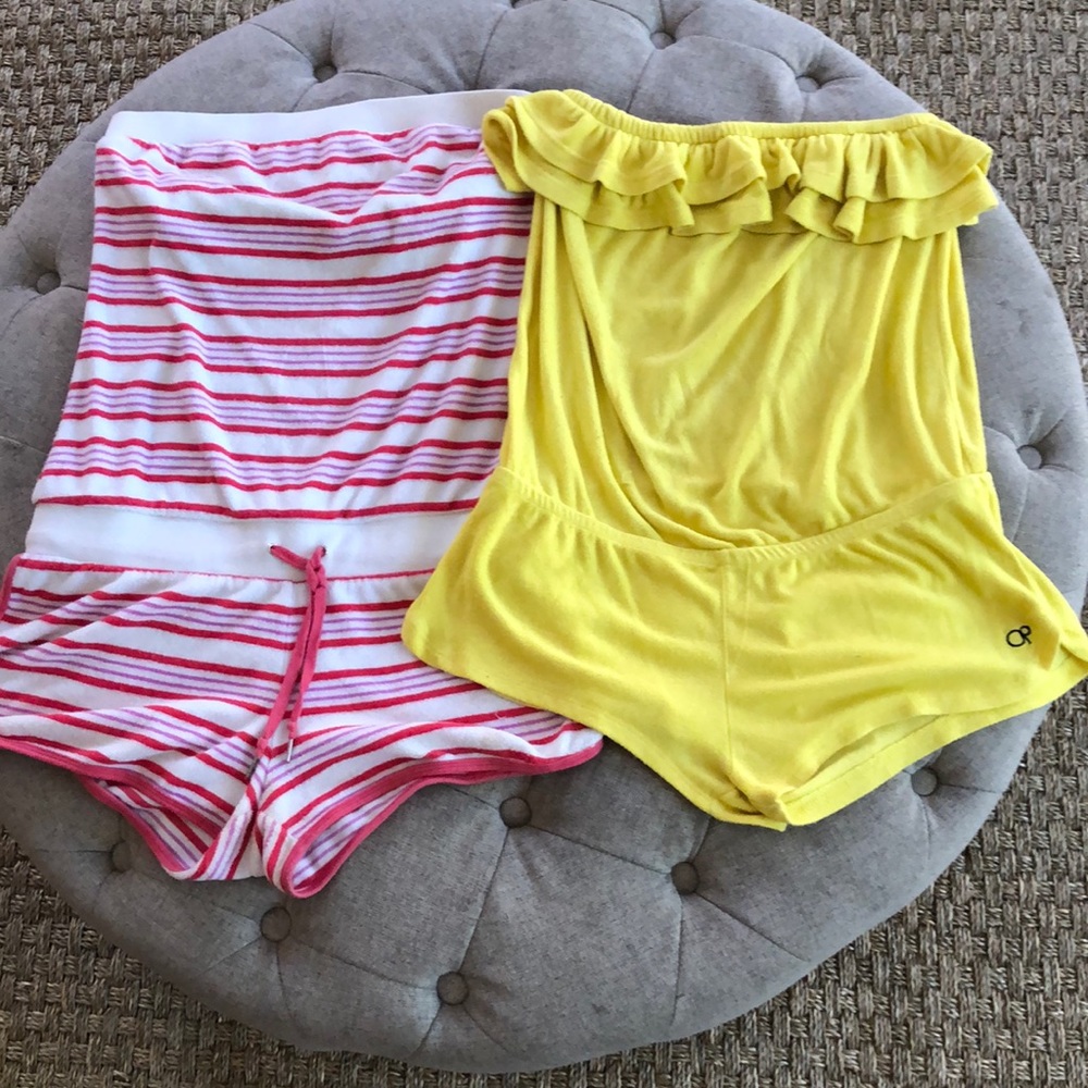 Sleeveless rompers